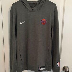 Nike Dri-Fit Dark Gray New York Knicks Hoodie